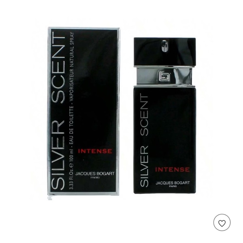 Jacques Bogart Silver Scent Intense - Men- 3.3 oz EDT Spray